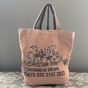 Christian Dior Limited Edition “Designer of Dreams” 2022 Tote Bag with COA